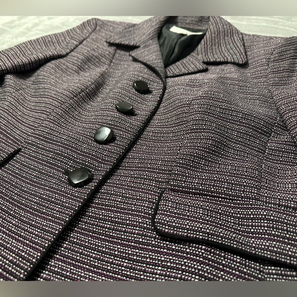 Le Suit Petite Women’s 4 Button Blazer size 12P - Picture 5 of 10